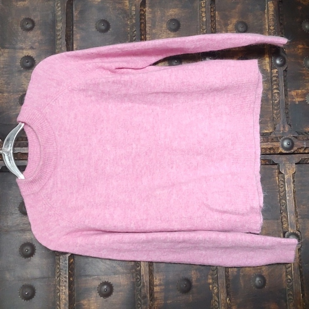 Zara Alpaca Wool Blend Pink Sweater